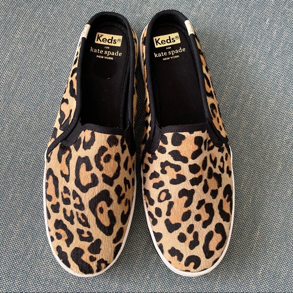 Kate Spade Leopard Slip On Size 8.5